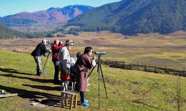 birdwatching di Bhutan